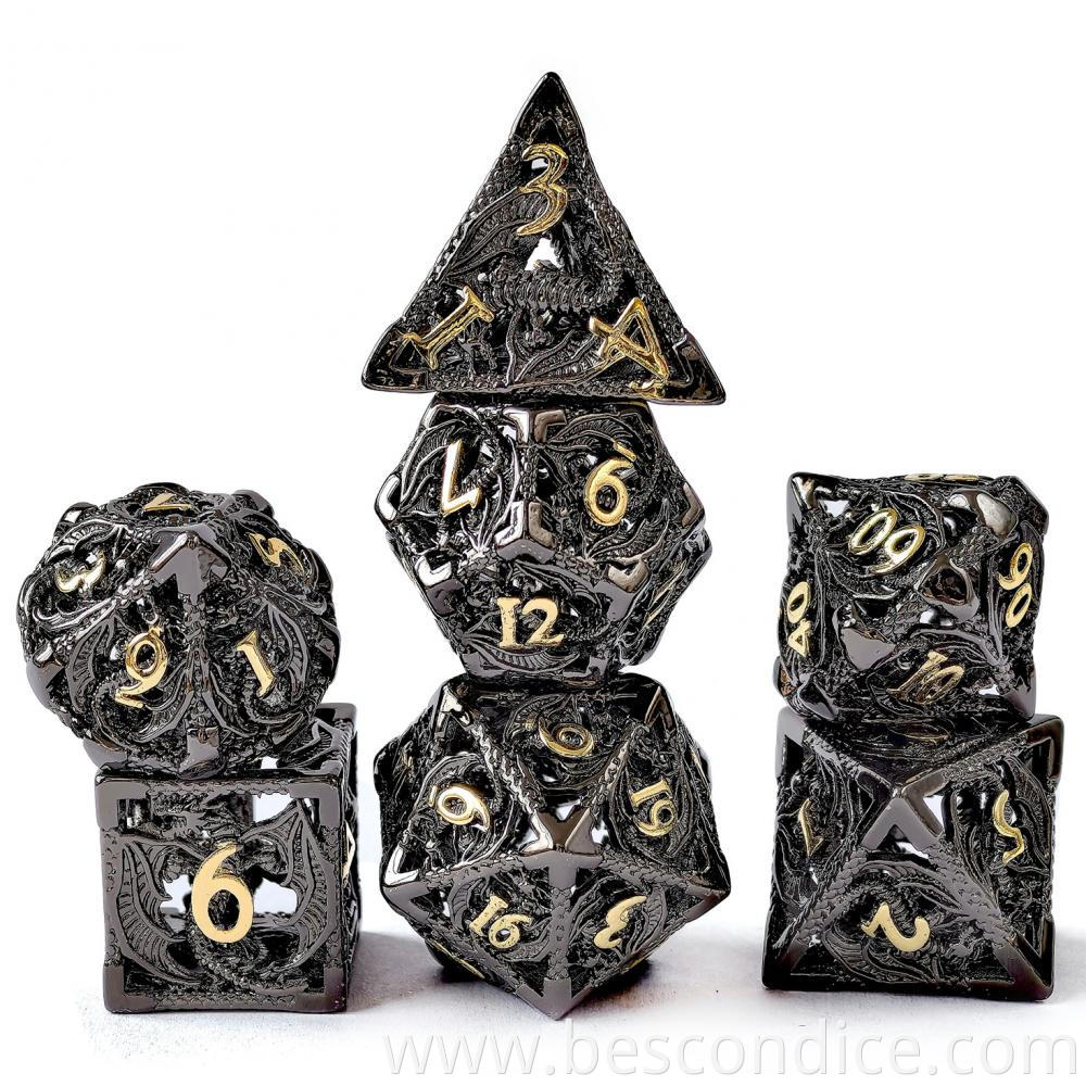 Board Game Metal Dice